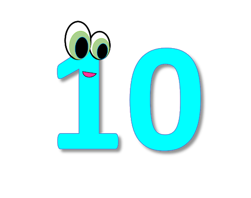 10 Number Free Download PNG HQ Transparent PNG Image