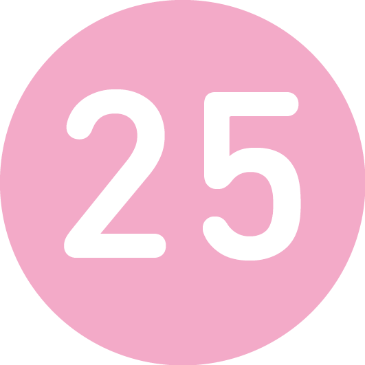 25 Number Free PNG HQ Transparent PNG Image