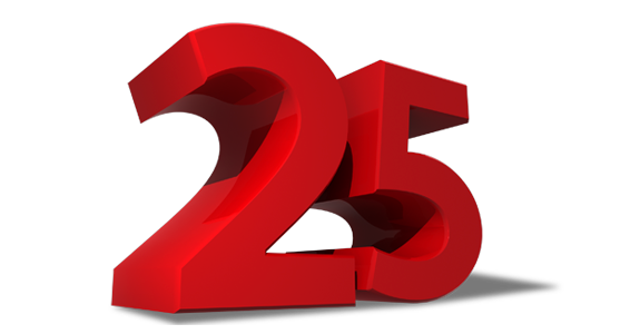 25 Number PNG Download Free Transparent PNG Image