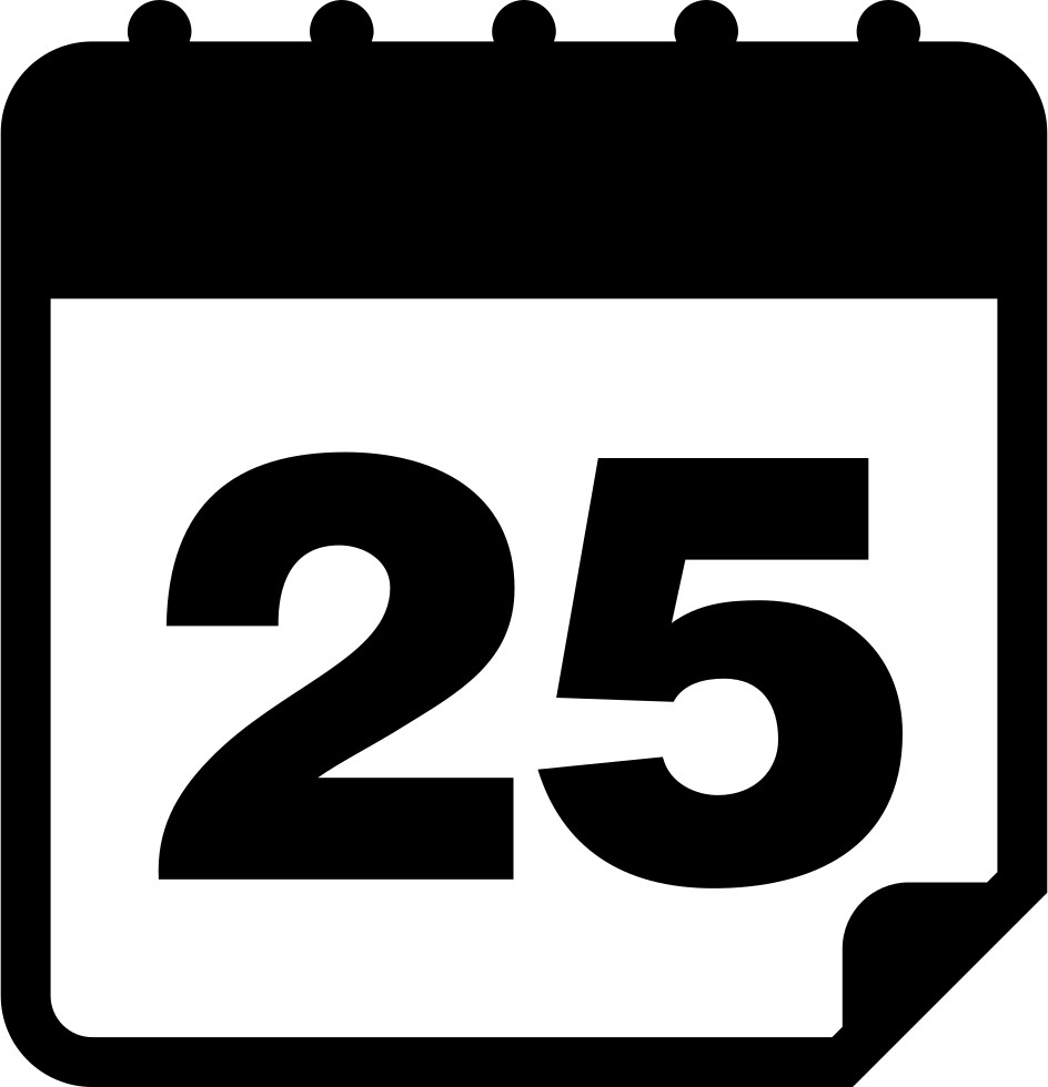 25 Number Picture Free Transparent Image HD Transparent PNG Image