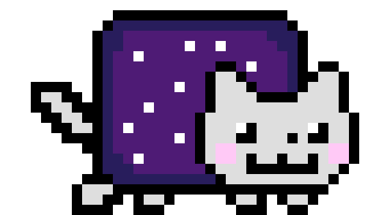 Cute Nyan Pic Cat Free Transparent Image HD Transparent PNG Image