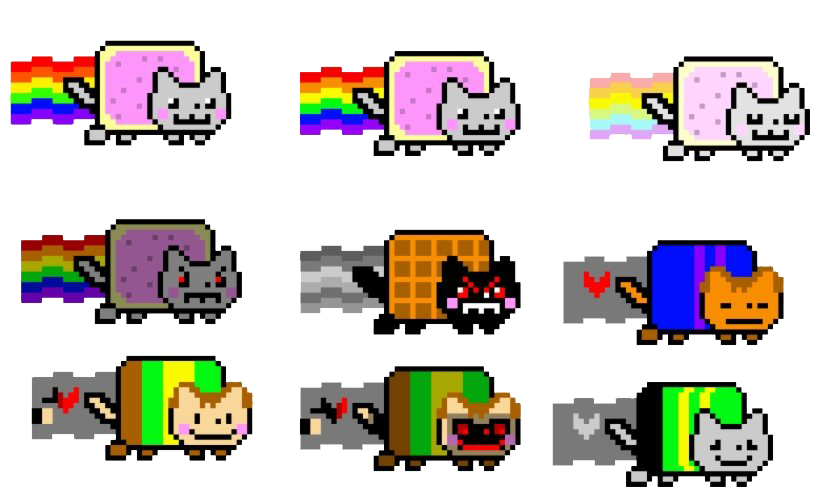 Nyan Cat PNG Free Photo Transparent PNG Image