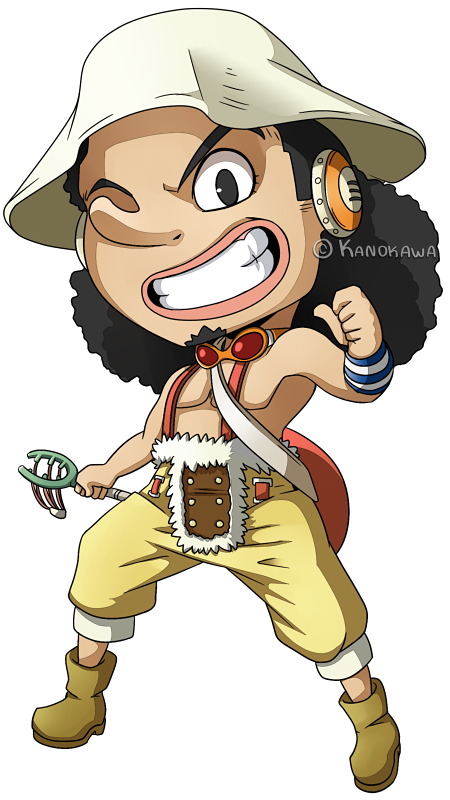 One Piece Chibi Clipart Transparent PNG Image