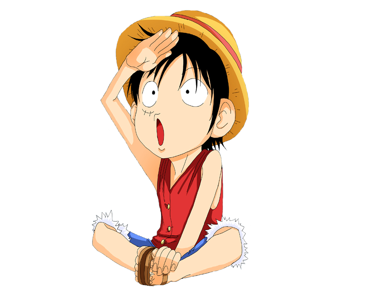 One Piece Luffy Image Transparent PNG Image