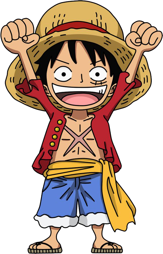 One Piece Chibi Image Transparent PNG Image