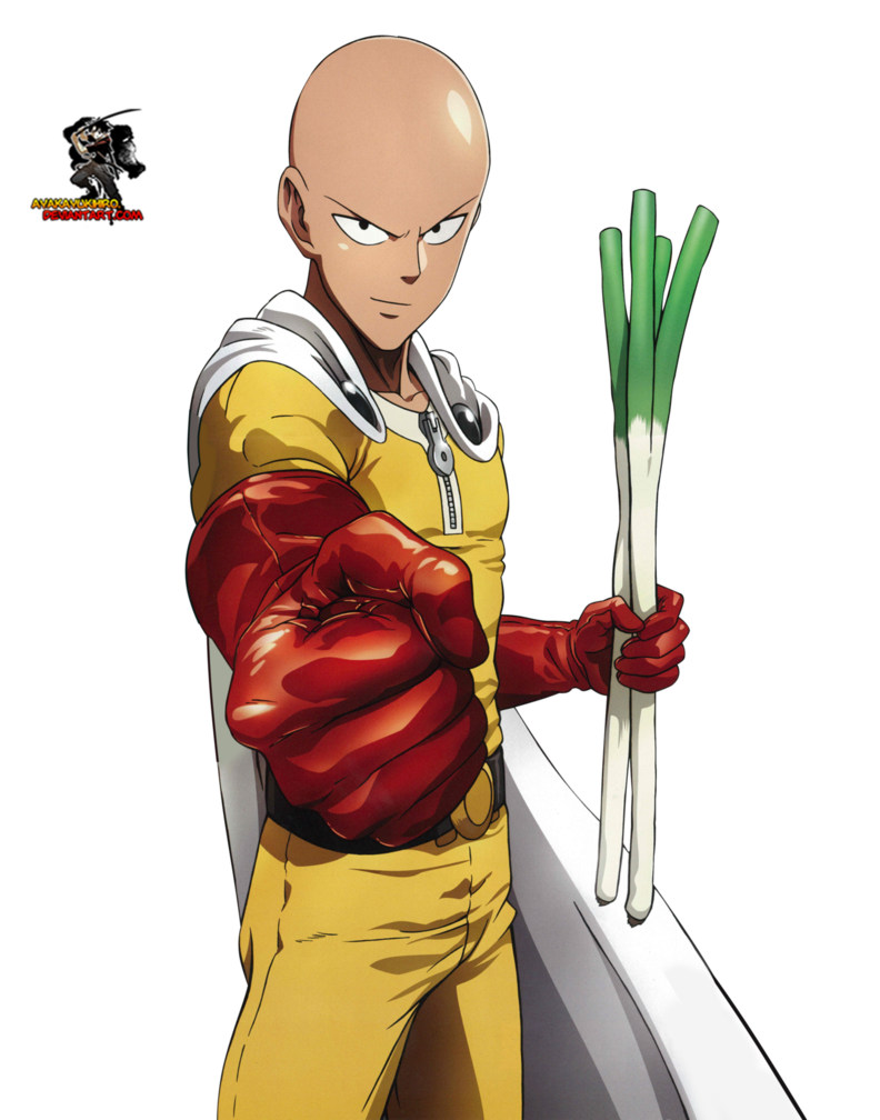 Saitama Man Punch One Free Download PNG HQ Transparent PNG Image