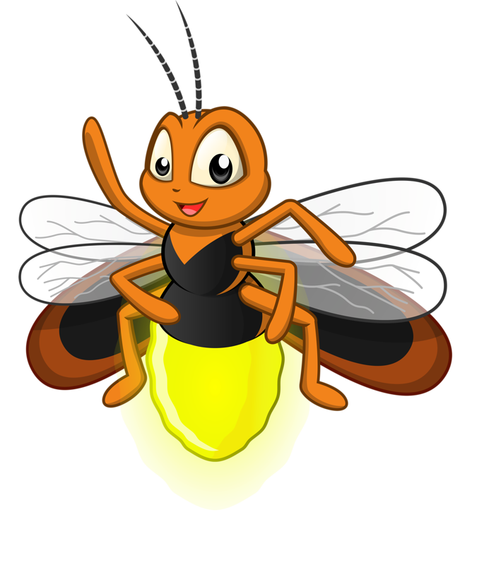 Firefly Butterfly Royaltyfree Bee Honey Cartoon Transparent PNG Image