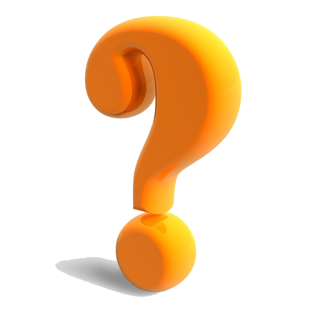 Orange Question Check Mark Free HD Image Transparent PNG Image