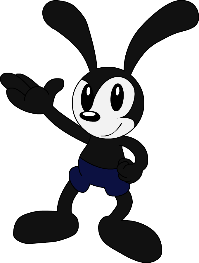 Oswald The Lucky Rabbit Picture Transparent PNG Image