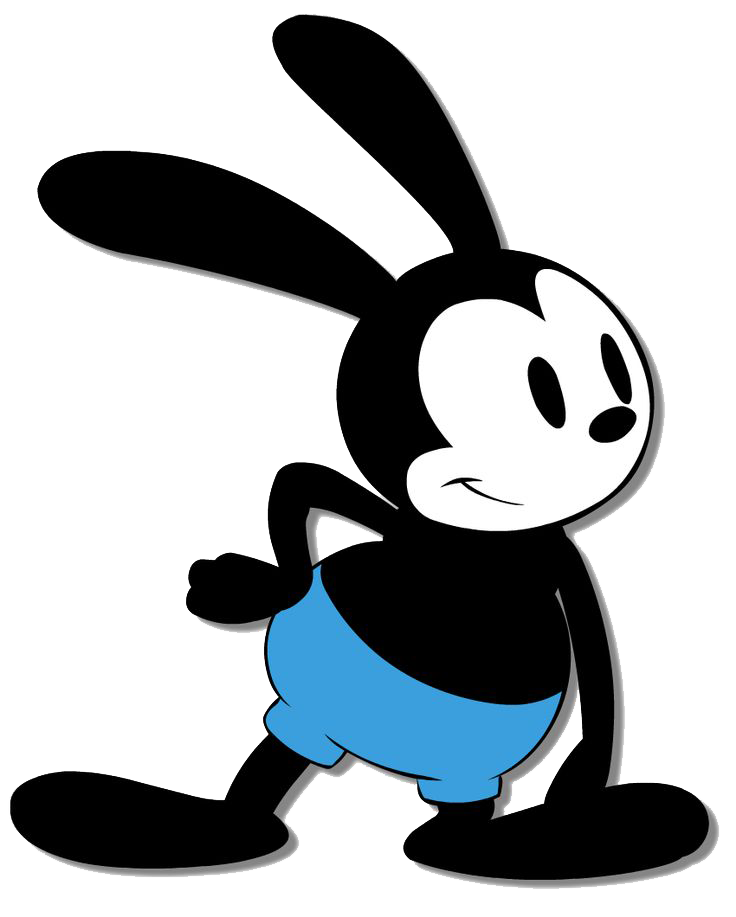 Oswald The Lucky Rabbit Image Transparent PNG Image