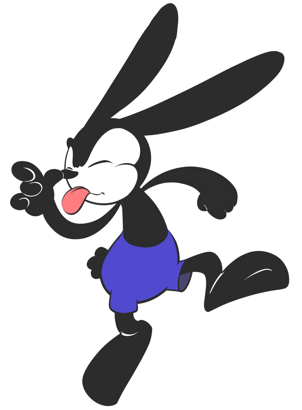 Oswald The Lucky Rabbit Clipart Transparent PNG Image