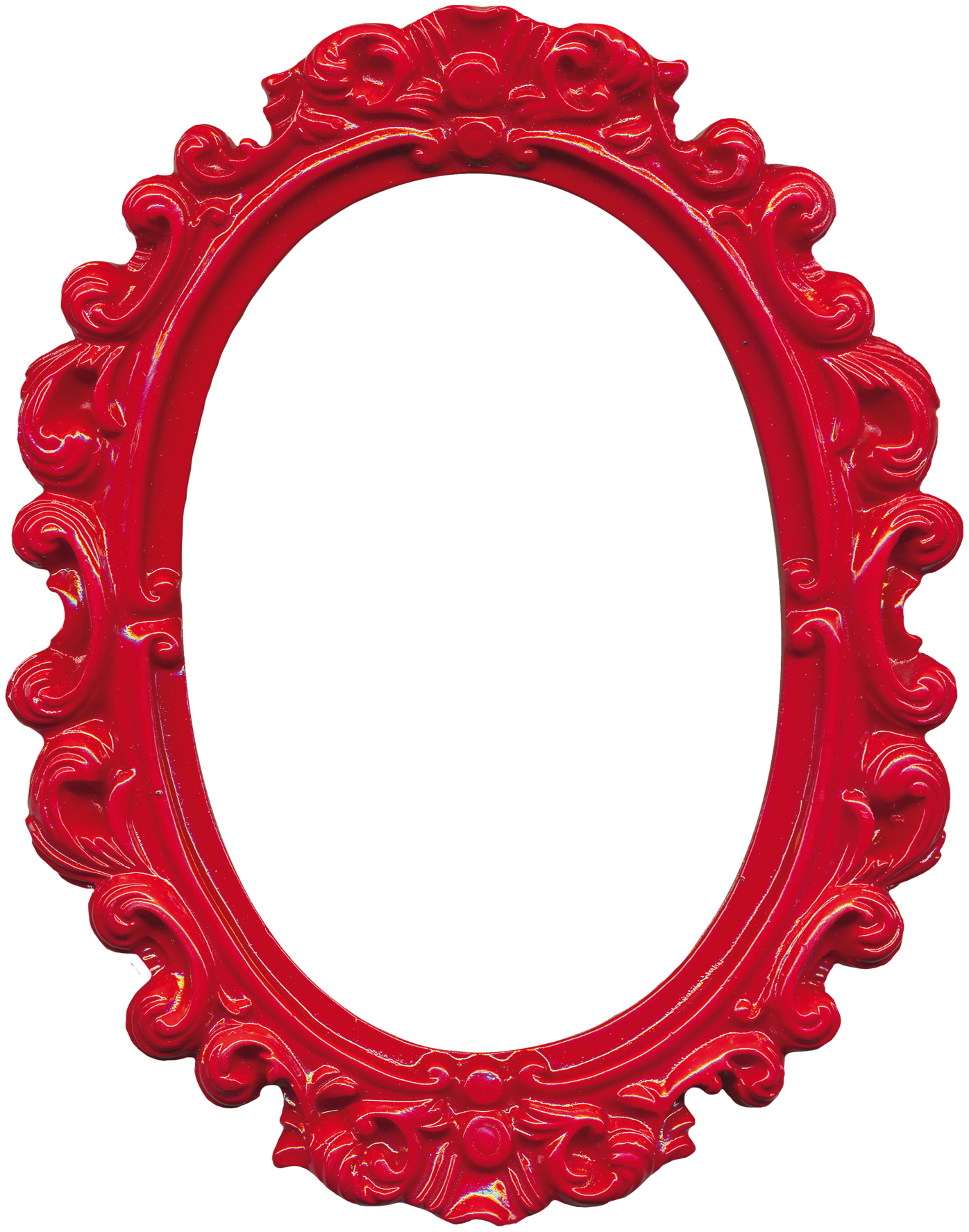 Picture Flower Frame Film Oval Exquisite Transparent PNG Image