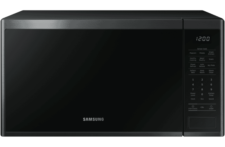 Samsung Black Oven Microwave Digital Transparent PNG Image