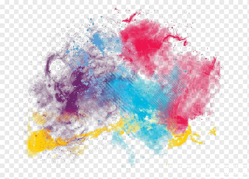 Color Paint Art Free Clipart HQ Transparent PNG Image