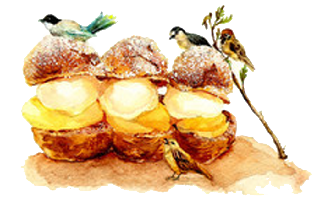 Profiterole Picture Food Dessert Twitter Material Ice Transparent PNG Image