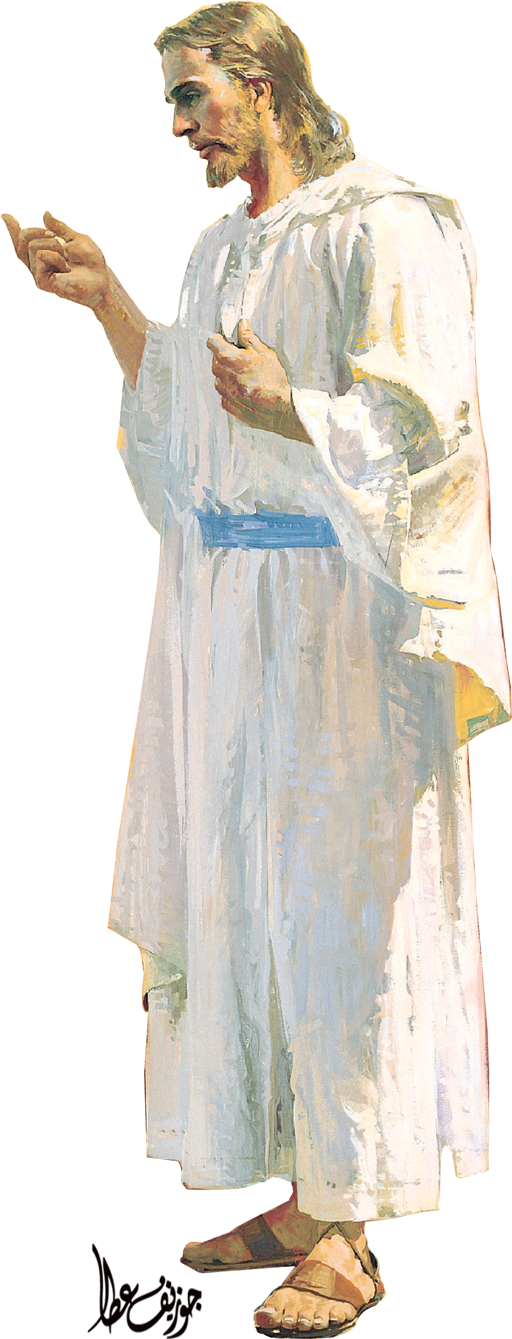 Art Christ Latter-Day Of Mormon Saints Jesus Transparent PNG Image