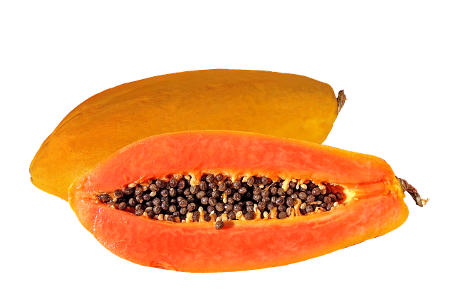 Fresh Papaya Half Free Download PNG HD Transparent PNG Image