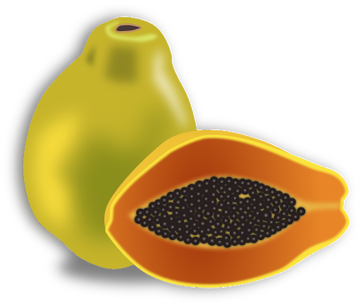 Papaya Pic Green PNG Free Photo Transparent PNG Image