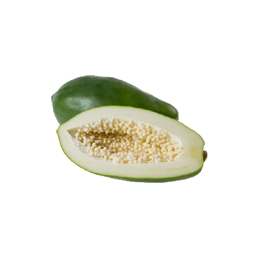 Raw Green Papaya Download Free Image Transparent PNG Image