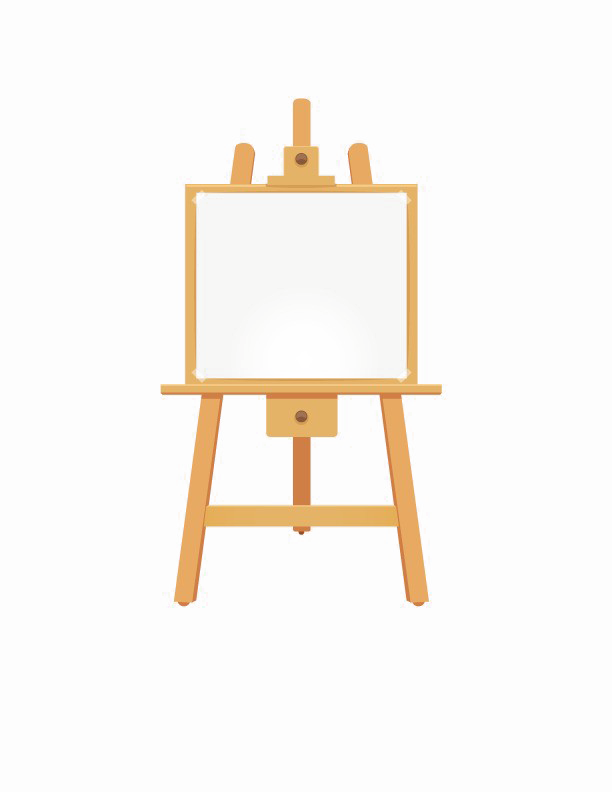 Drawing Board Free Clipart HQ Transparent PNG Image