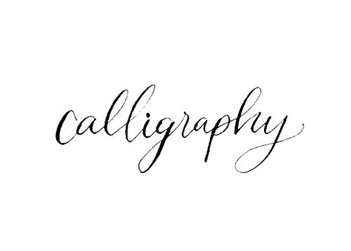 Calligraphy Free Clipart HQ Transparent PNG Image