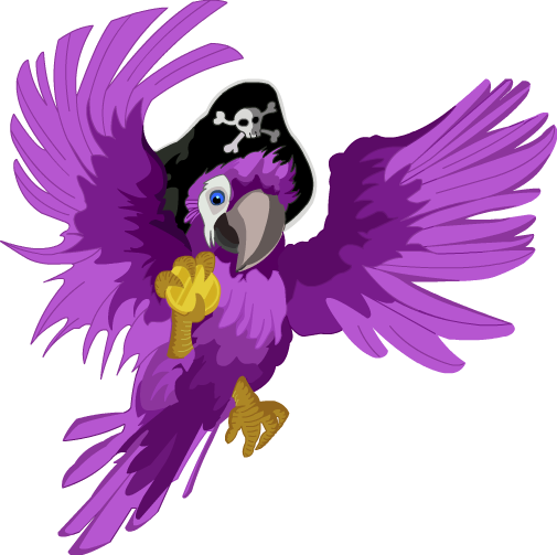 Pirate Parrot Transparent Transparent PNG Image