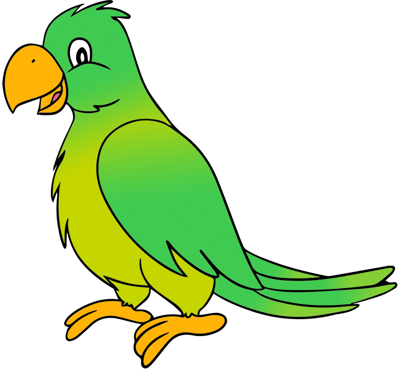 Cute Parrot Transparent Background Transparent PNG Image