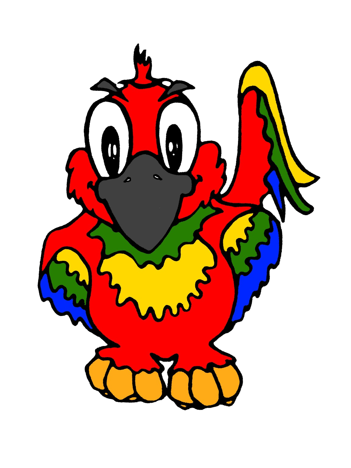 Cute Parrot Transparent Image Transparent PNG Image