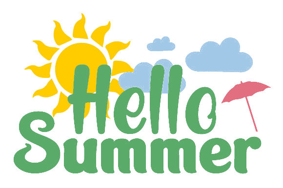 Summer Hello Download HQ Transparent PNG Image