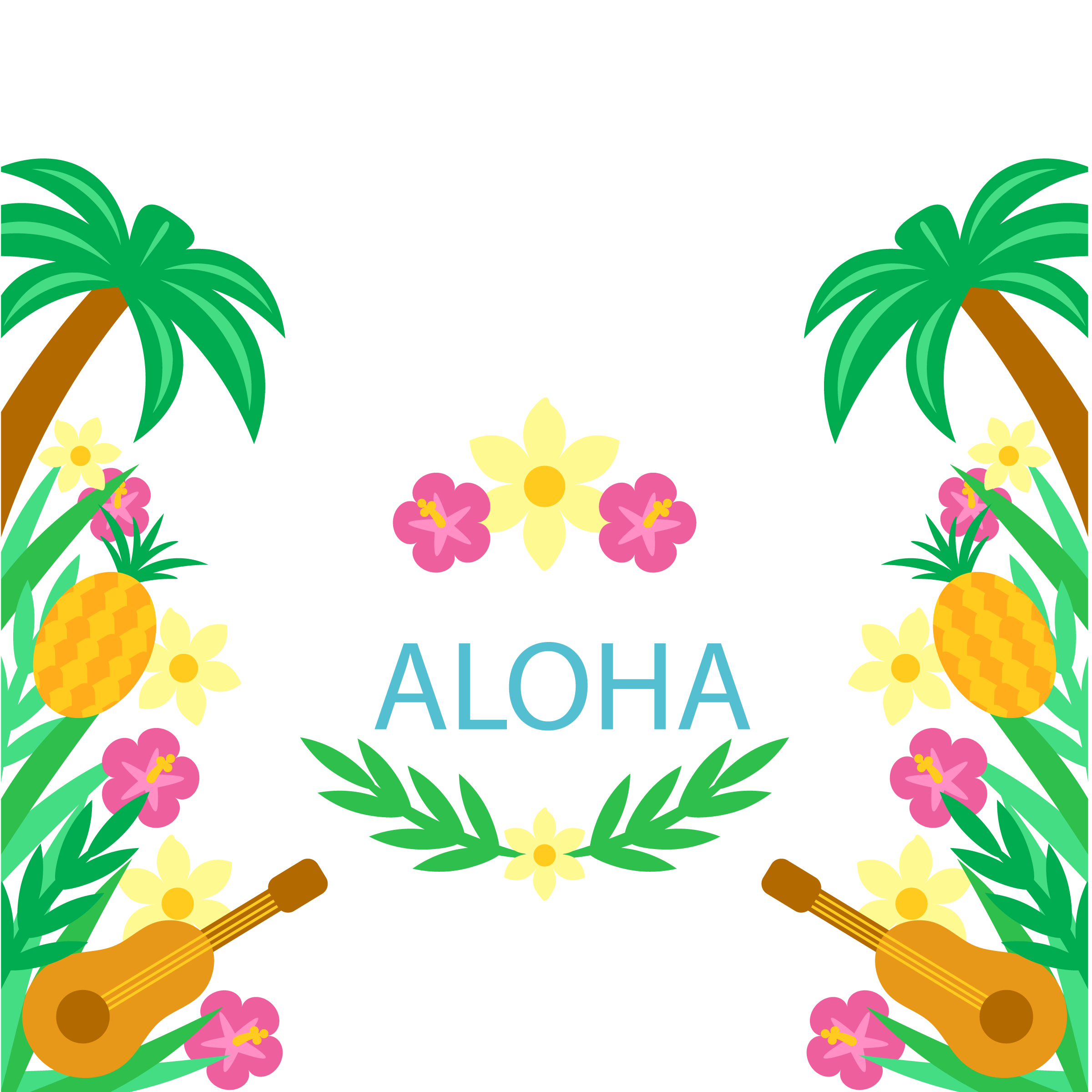 Flower Aloha Hawaiian Luau Free Download Image Transparent PNG Image