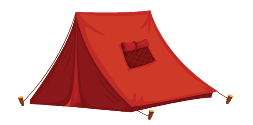 Camp Tourist Tent HQ Image Free Transparent PNG Image