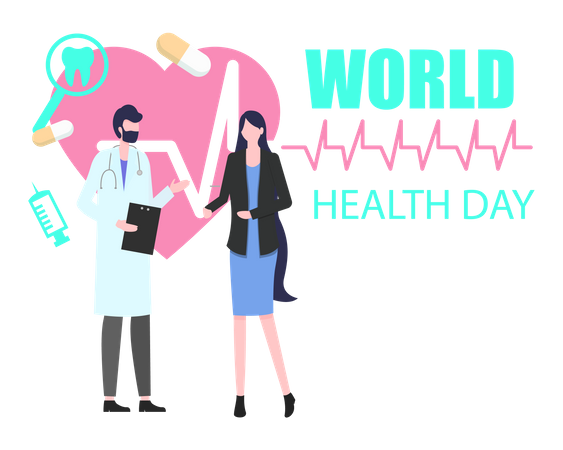 Pic World Global Health Day Transparent PNG Image