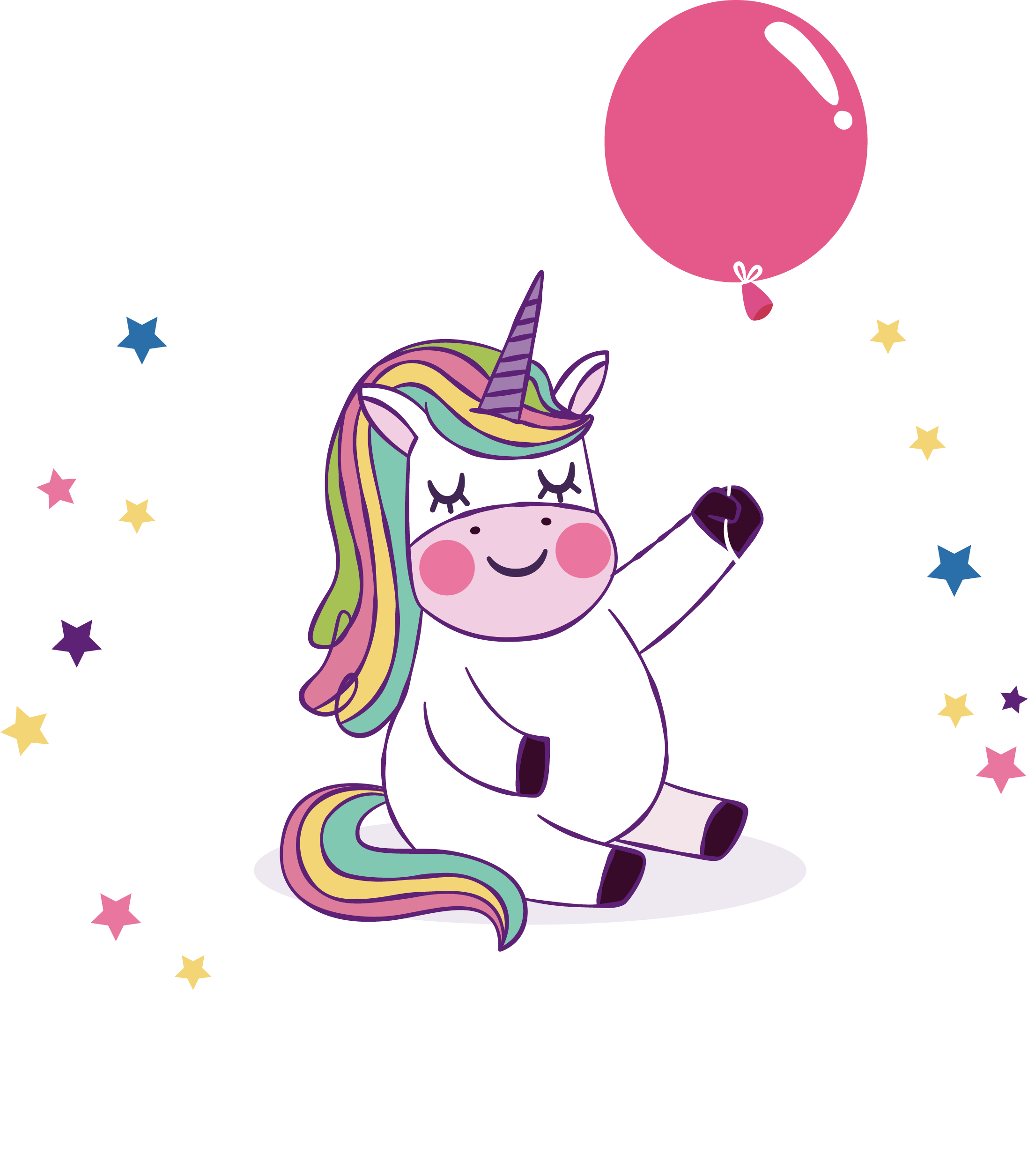 Wish Balloon Youtube Birthday Unicorn Party White Transparent PNG Image