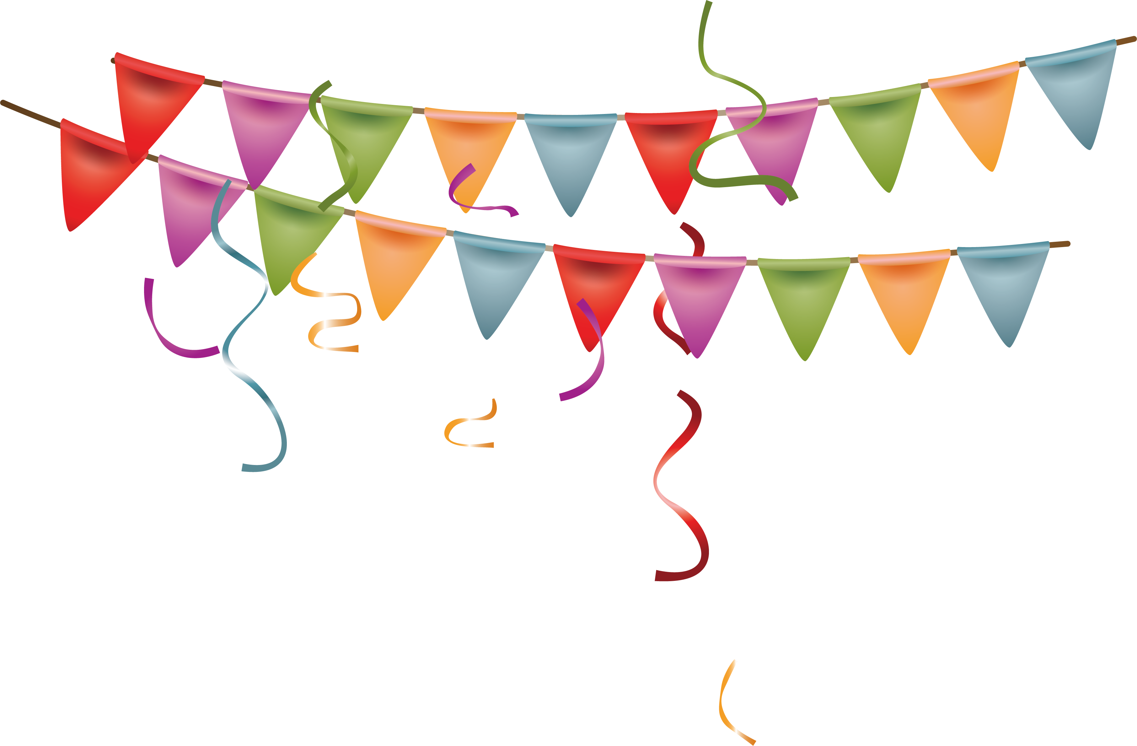 Wish Anniversary Birthday Party Banners Exquisite Transparent PNG Image