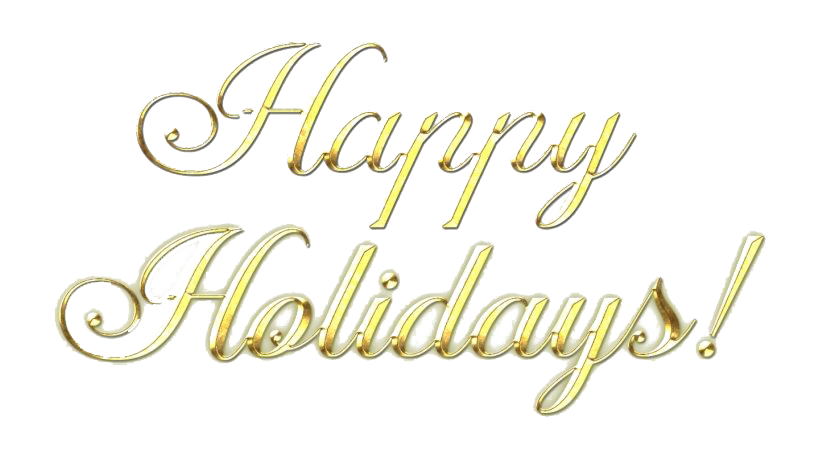 Calligraphy Holidays Happy Free HQ Image Transparent PNG Image