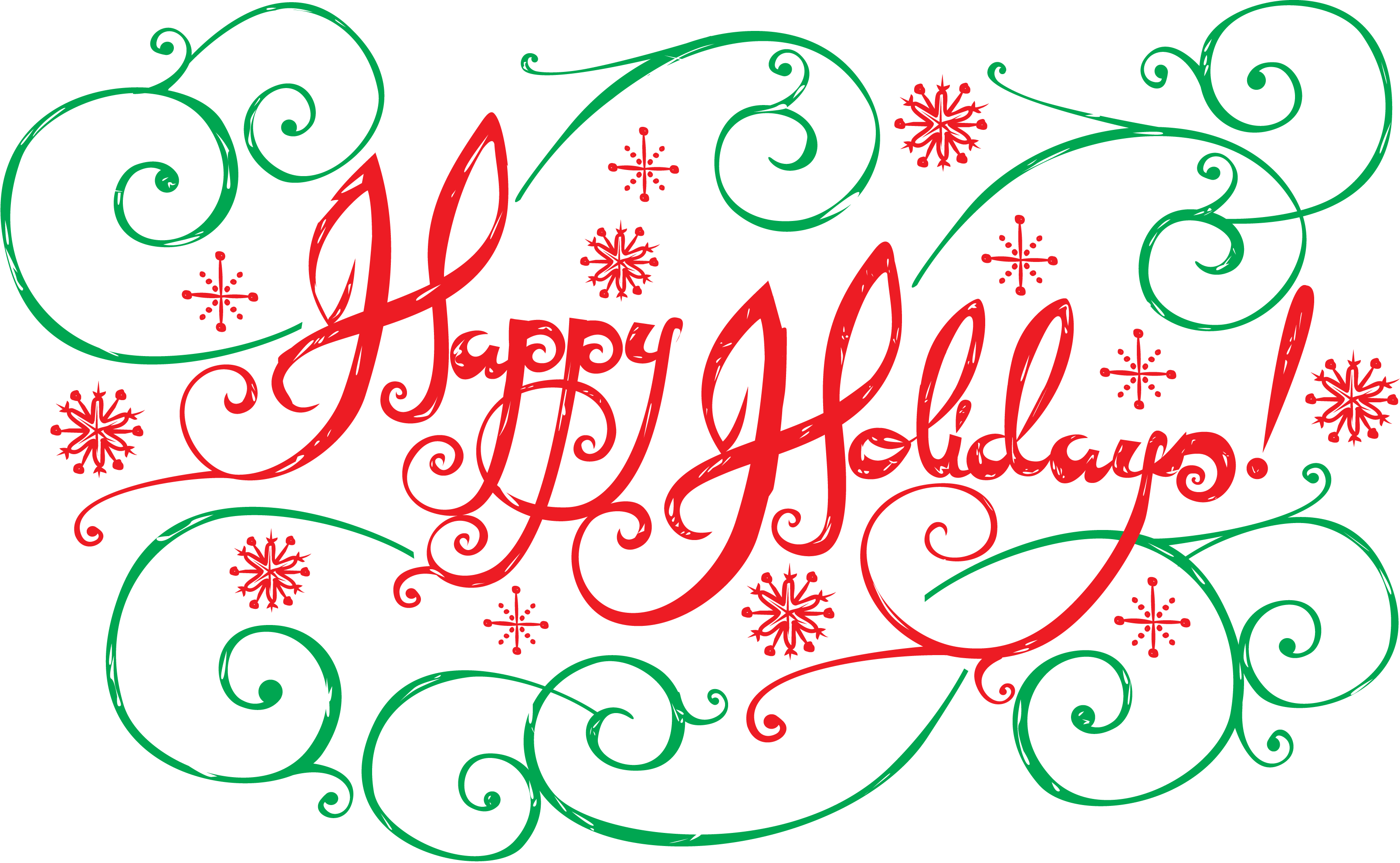 December Holidays Happy PNG File HD Transparent PNG Image