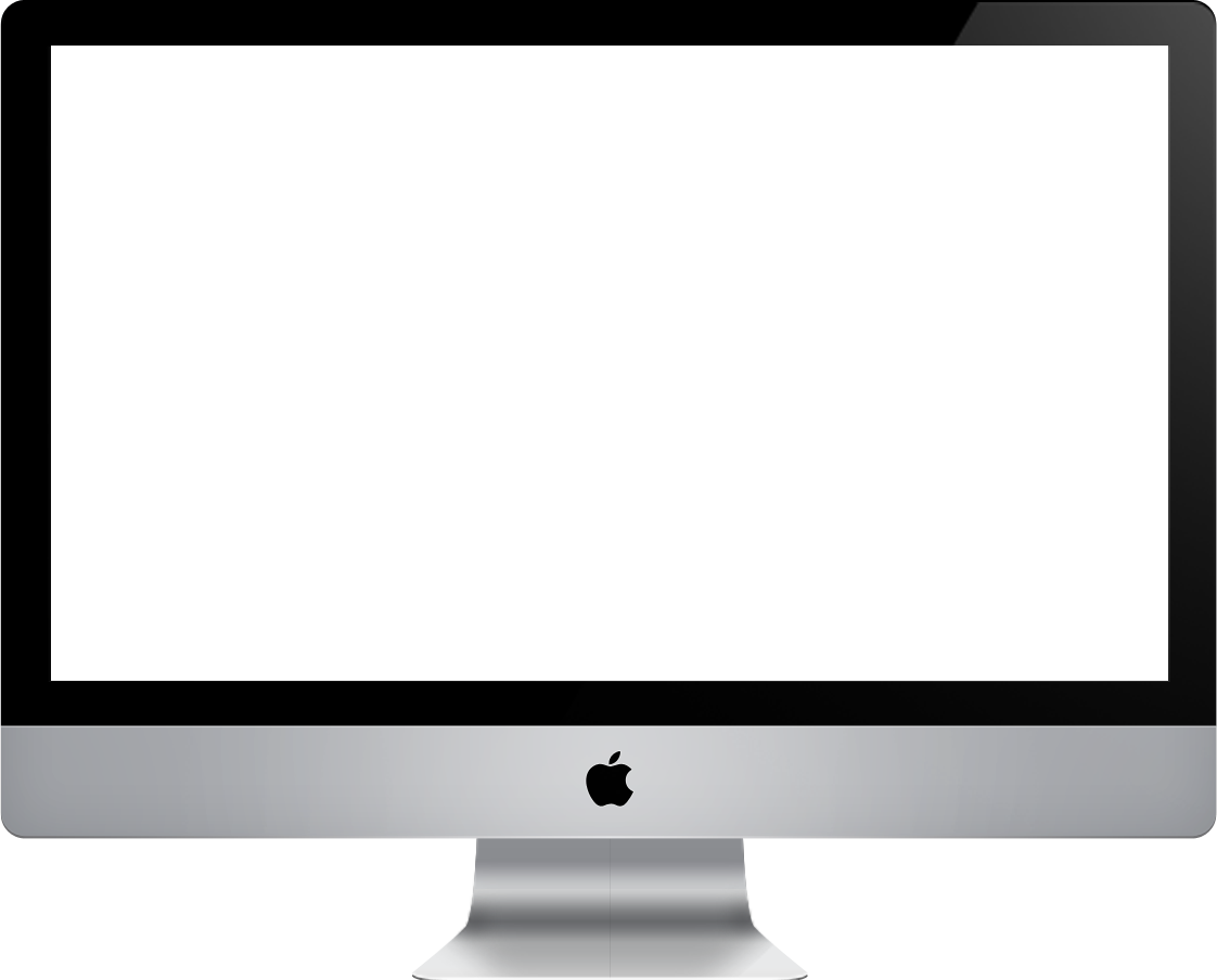 Apple Mac Computer Screen Transparent PNG Image