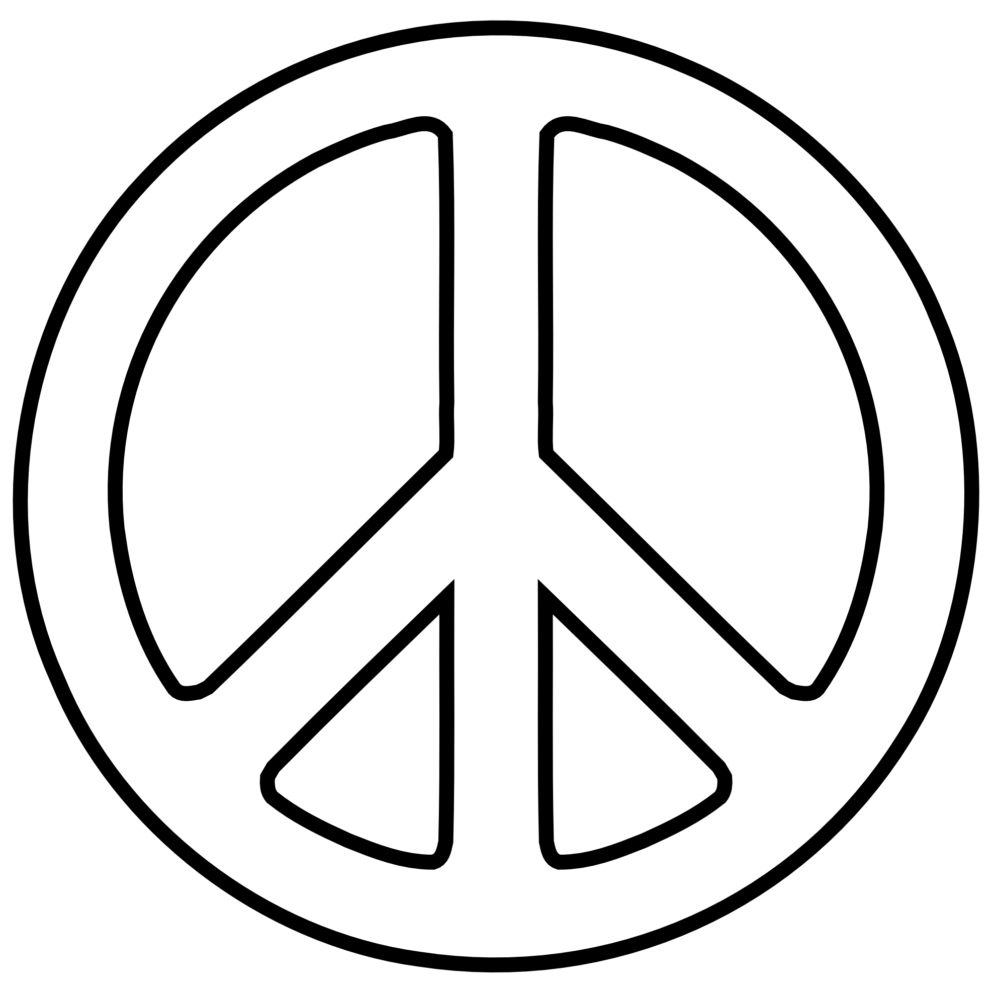 Peace Clipart Transparent PNG Image