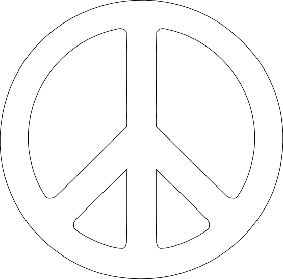 Peace Symbol Free Download Png Transparent PNG Image