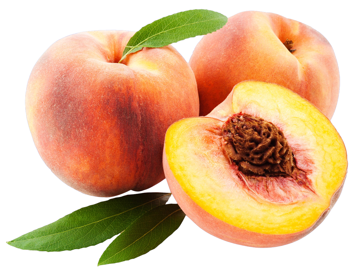 Peach Free Png Image Transparent PNG Image