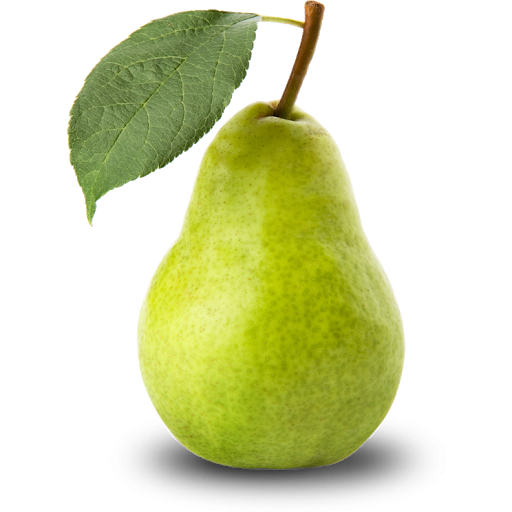 Green Organic Pears PNG Image High Quality Transparent PNG Image