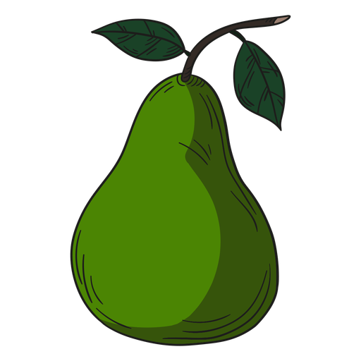 Vector Green Pears Free Transparent Image HD Transparent PNG Image