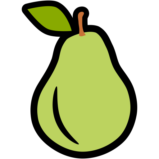 Vector Green Pears Download HD Transparent PNG Image