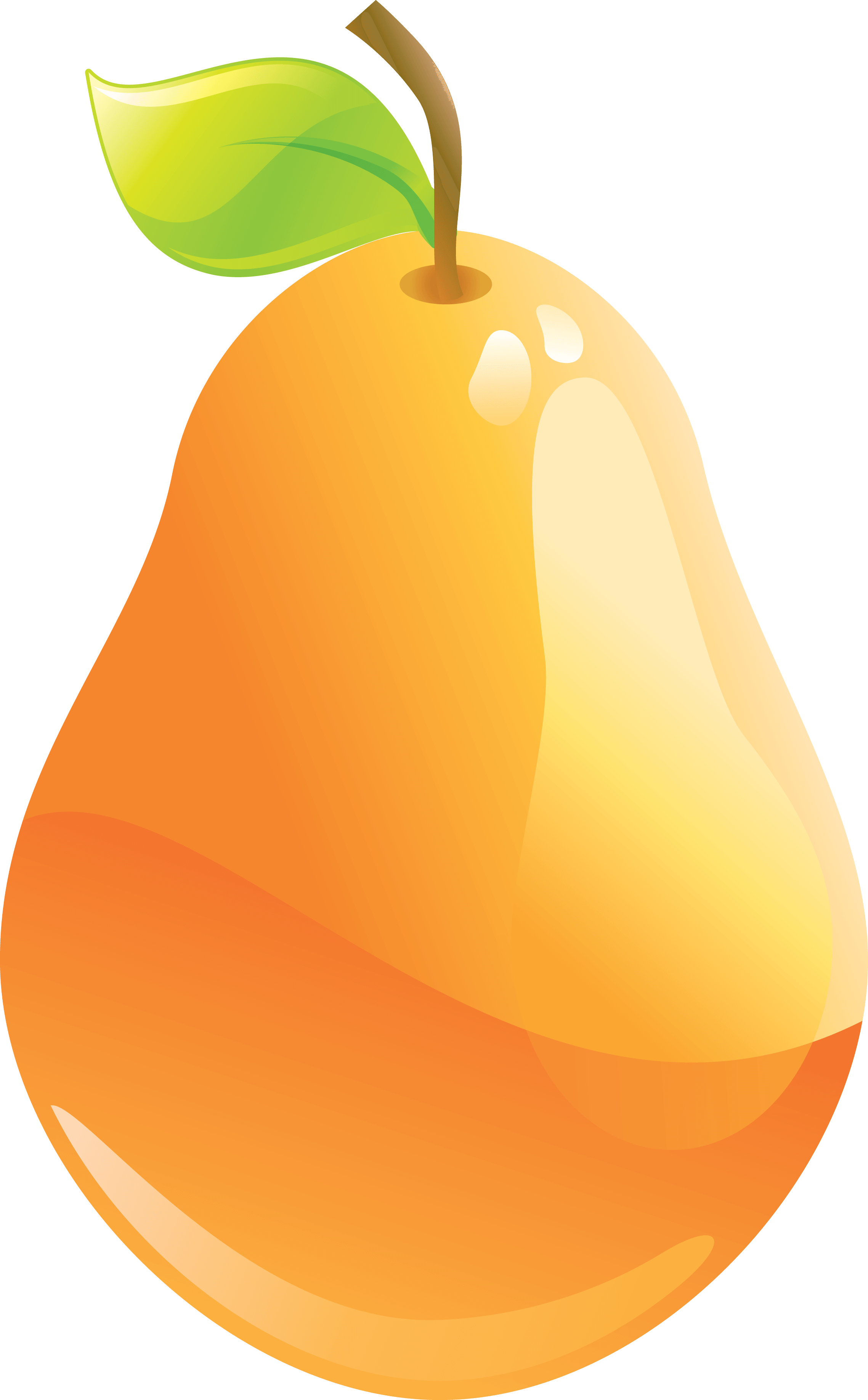 Yellow Pear Png Image Transparent PNG Image