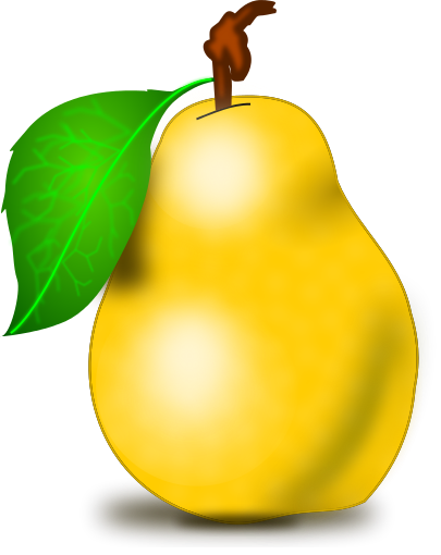 Pear Clip Art Transparent PNG Image