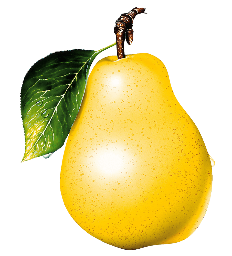 Ripe Yellow Pear Png Image Transparent PNG Image