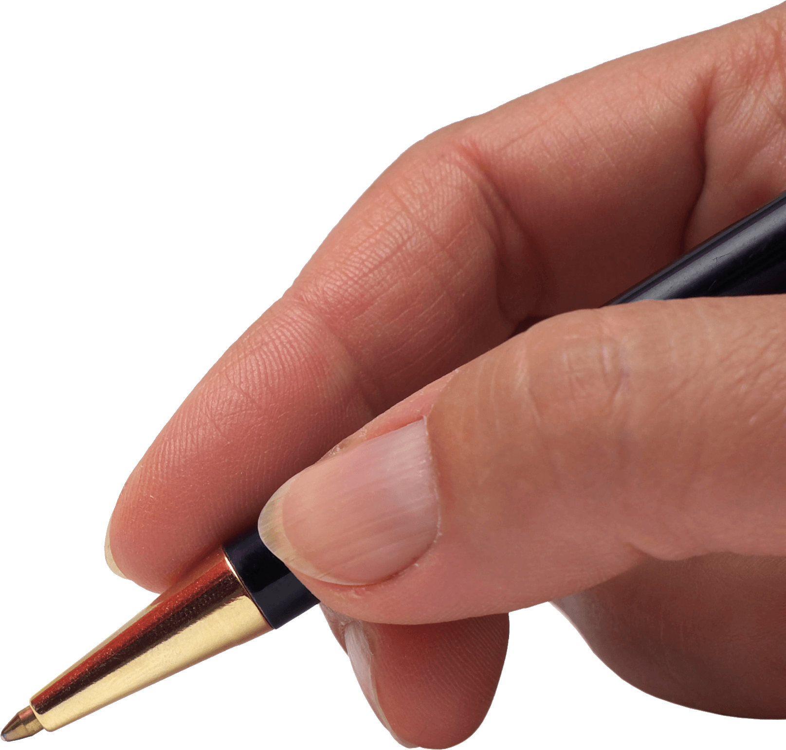 Pen In Hand Png Image Transparent PNG Image