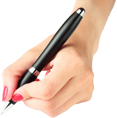 Pen In Hand Png Image Transparent PNG Image