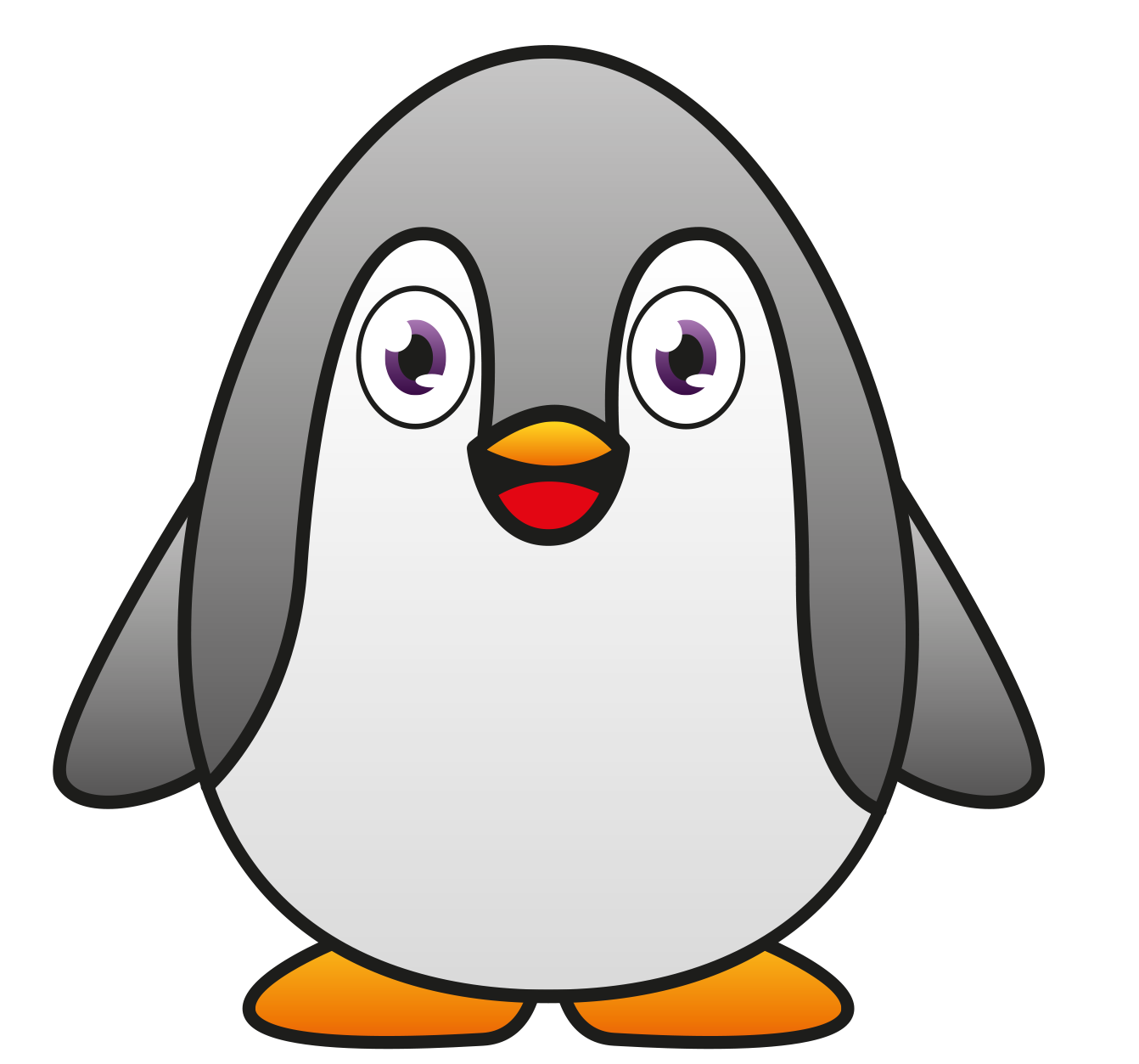 Cute Penguin Free Clipart HD Transparent PNG Image