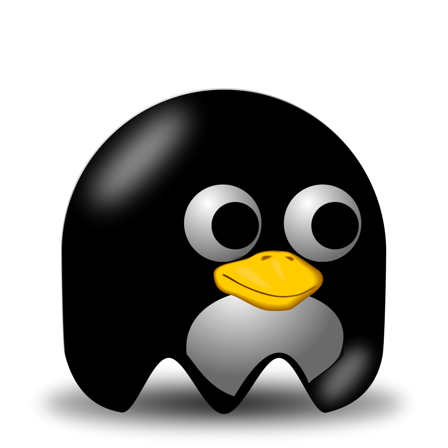 Tux Linux Pac-Man Penguin Free PNG HQ Transparent PNG Image